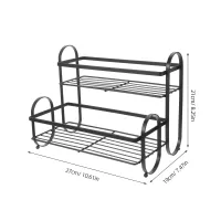 Heavy-Duty Iron Spice Rack Organizer thumbnail 2