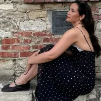 Lace V-Neck Patchwork Maxi Dress thumbnail 4