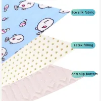 Pet Summer Cooling Latex Pad Cute Cartoon Pattern Cat Dog Sleeping Mat Kennel Ice Silk Cool Mats Floor Sofa Blanket Pet Supplies thumbnail 6