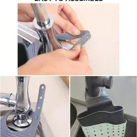 Silicone Hanging Sink Drain Basket thumbnail 5