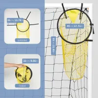 Portable Soccer Goal Target Nets thumbnail 2