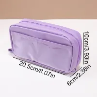 Transparent Large Pencil Case thumbnail 2
