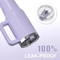 Large Capacity Thermal Tumbler with Handle thumbnail 4