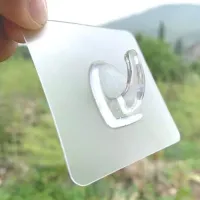 Waterproof Adhesive Wall Hooks thumbnail 6