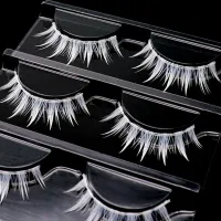 White Cosplay False Eyelashes thumbnail 3