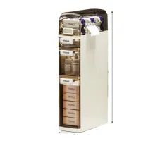 Slim Toilet Storage Cabinet thumbnail 6