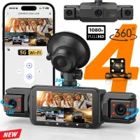 4 Channel WiFi Dashcam with Night Vision thumbnail 1