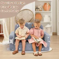 Extra Wide Kids Couch with Glow Features thumbnail 3