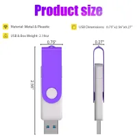 USB-C Flash Drive 128GB High Speed thumbnail 2