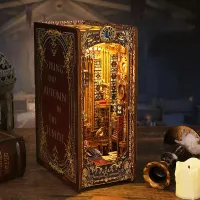 DIY Book Nook Miniature Dollhouse Kit thumbnail 2
