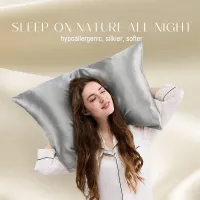 Mulberry Silk Pillowcase Hidden Zipper thumbnail 4