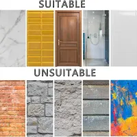 Transparent Adhesive Shower Caddy Pads thumbnail 6