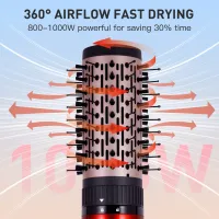 3-Head Hot Air Brush Hair Styler thumbnail 5