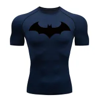 Bat Graphic Compression Shirt thumbnail 2