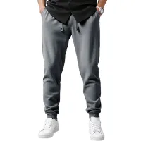 Men's Solid Color Sports Pants thumbnail 2