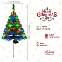 Solar Christmas Tree Lights thumbnail 6