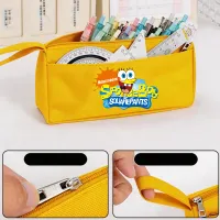 SpongeBob SquarePants Girl Boy Pencil Case Pen Bag Large Capacity Organizer Pouch Student Back To School Supplie Stationery Gift thumbnail 4