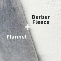 12V Heated Car Blanket Flannel Sherpa thumbnail 5
