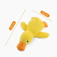 Plush Squeaky Duck Dog Chew Toy thumbnail 4