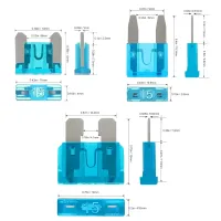 180Pcs Car Fuse Assorted Kit thumbnail 3