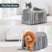 Foldable Waterproof Cat Carrier Backpack thumbnail 5