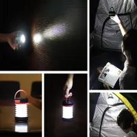 Solar Camping Lantern with Power Bank thumbnail 6
