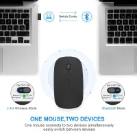Dual-Mode Rechargeable Wireless Mouse thumbnail 2