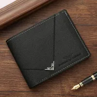 Slim RFID Blocking Leather Wallet thumbnail 1