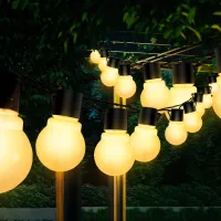 Solar Globe String Lights - Outdoor thumbnail 1