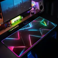 XXL RGB Gaming Mouse Pad - 3D LED Desk Mat thumbnail 2