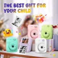 Kids Instant Camera Color Print 1080P thumbnail 6