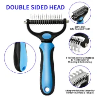 Self-Cleaning Pet Deshedding Brush thumbnail 5