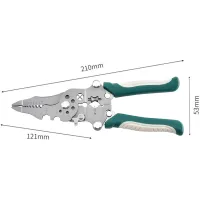 18-in-1 Foldable Wire Stripper Plier thumbnail 2