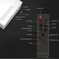 YG300 Mobile Home Projector with Screen Mirroring thumbnail 6