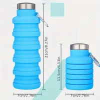 Collapsible Silicone Water Bottle thumbnail 3