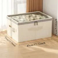 Collapsible Storage Bin with Window thumbnail 3