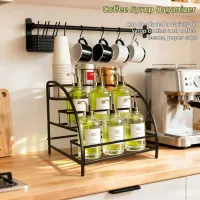 Coffee Syrup Organizer Rack thumbnail 5