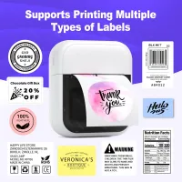 Portable Bluetooth Label Printer thumbnail 5