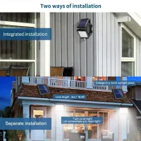 Solar Motion Sensor Wall Light thumbnail 2