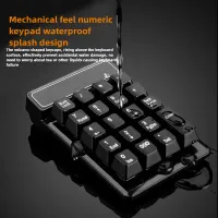 2.4GHz Wireless Numeric Keypad - 19 Keys thumbnail 1