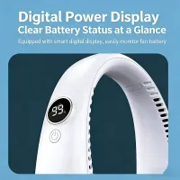 Portable Bladeless Neck Fan USB Rechargeable thumbnail 6
