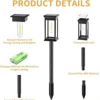 Solar Pathway Lights Outdoor thumbnail 3