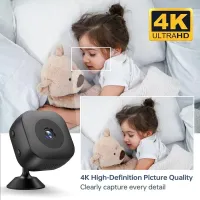 4K Mini Security Camera with Night Vision thumbnail 4
