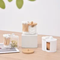 Acrylic Cotton Swab Organizer Box thumbnail 6