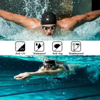 JSJM Professional Anti-Fog Swimming Goggles thumbnail 4