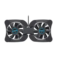 Foldable USB Laptop Cooling Fan Stand thumbnail 3