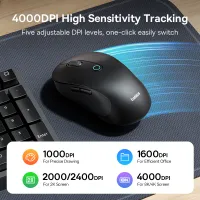 Baseus F02 Wireless Mouse 4000 DPI Silent thumbnail 3