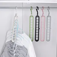 Foldable 9-Hole Collapsible Hanger thumbnail 1