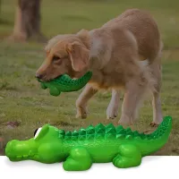 Shark Squeaky Dog Chew Ball Toy thumbnail 4