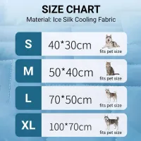 Ice Silk Dog Cooling Mat thumbnail 6